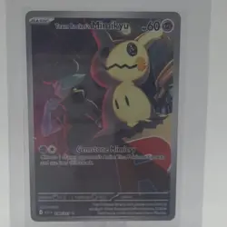 Pokemon Team Rocket's Mimikyu 238/217 Scarlet & Violet 151 Full Art Holo Psychi… - Image 3