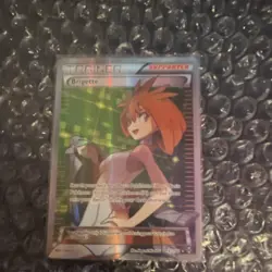 Pokemon Brigette Trainer Ultra Rare Full Art Foil BREAKthrough 161/162 TCG - Image 1