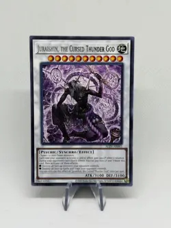 Juraishin, the Cursed Thunder God ALIN-AE043 Rare AE NM YuGiOh Card - Image 1