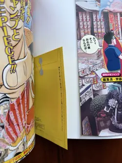 One Piece Magazine Vol.20 Shonen Jump Monkey D Luffy Promo INCLUDED ST21-014 - Image 2