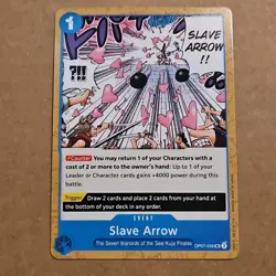 One Piece Slave Arrow (OP07-056/376) Premium Booster -The Best- Vol. 2 NM TCG - Image 1