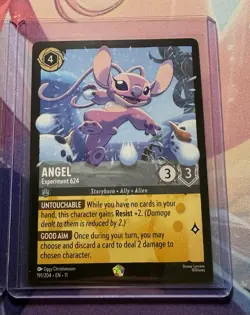 Disney Lorcana Angel - Experiment 624 191/204 Legendary Winterspell Non Foil X2 - Image 4