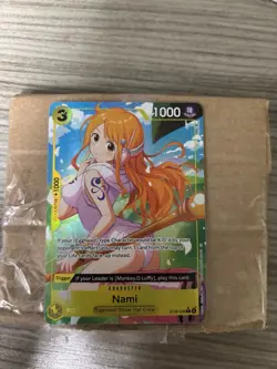 One Piece TCG ST29-008 Nami English Card Game Starter Deck Full Alt Art NM - Image 1
