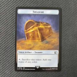 Hero Token 0003 / Treasure Token MTG: Final Fantasy (FIN) Near Mint - Image 2