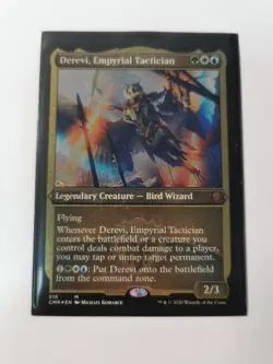Derevi, Empyrial Tactician - Foil Etched NM English - Commander Legends 518 - Image 1