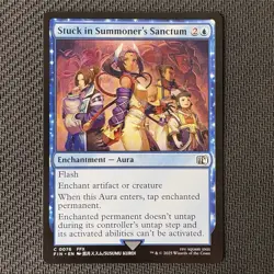 Stuck in Summoner's Sanctum 0076 MTG: Final Fantasy (FIN) Near Mint (NM) - Image 1