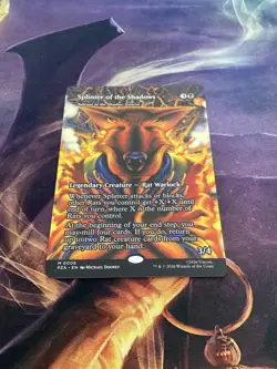 Splinter of the Shadows Ashcoat of the Shadow Swarm Borderless 0006 NM Ships Now - Image 2