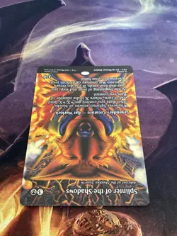 Splinter of the Shadows Ashcoat of the Shadow Swarm Borderless 0006 NM Ships Now - Image 4