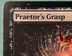MTG FOIL Praetor's Grasp - First Edition New Phyrexia NPH - LP - Image 4