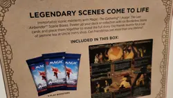 Magic The Gathering: Avatar Tea Time At The Jasmine Dragon Scene Box BRAND NEW - Image 3
