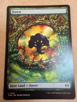 Forest - #291 - Tarkir: Dragonstorm Regular - Mtg - Image 1