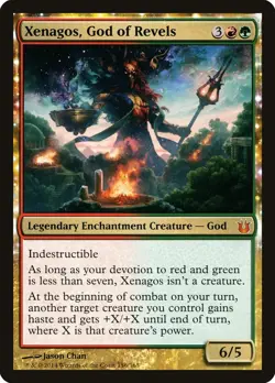 MTG - Xenagos, God of Revels [Born of the Gods] - Image 1