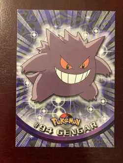 Gengar #94 Topps Pokemon Blue Logo Non-Holo 1999 Series 1 TV Card - Image 1