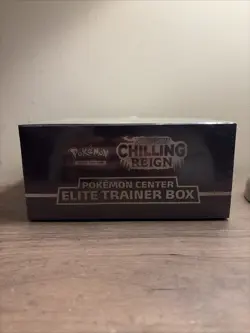 Pokemon TCG: Chilling Reign Pokemon Center Elite Trainer Box ETB New Sealed 🔥 - Image 5