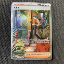 Rika 258/182 Pokemon TCG: Paradox Rift Near Mint (NM) Illustration Rare - Image 1