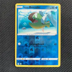 Hisuian Basculin 044/196 Reverse Holo Pokemon TCG: Lost Origin Near Mint (NM) - Image 1