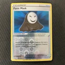Panic Mask 165/196 Reverse Holo Pokemon TCG: Lost Origin Near Mint - Image 1