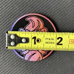 Alcremie Jumbo 2" Inch Coin Pink Holo Pokemon TCG Coin Advent Calendar 2025 - Image 3
