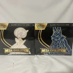 Pokemon TCG Mega Evolution ETB Box Set Sealed (2) One of each Art - Image 1