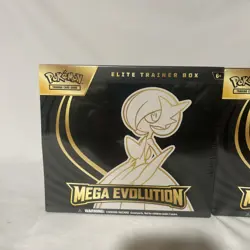 Pokemon TCG Mega Evolution ETB Box Set Sealed (2) One of each Art - Image 2