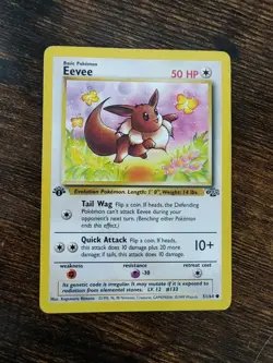 Pokemon Jungle 1st Edition Eevee 51/64 Non Holo - Image 1