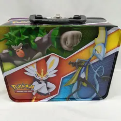 **EMPTY TIN** Pokemon Spring 2020 Collector's Chest Pikachu Mega Charizard Tin - Image 4