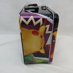 **EMPTY TIN** Pokemon Spring 2020 Collector's Chest Pikachu Mega Charizard Tin - Image 5