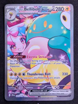 Iono's Bellibolt ex - 183/159 SV09: Journey Together Pokemon TCG NM Holo - Image 1