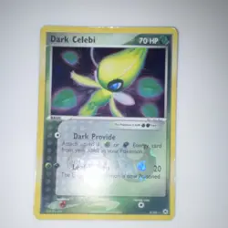 The Pokemon Company Dark Celebi 70 HP Holo Hidden Legends 4/101 Reverse Holo - Image 1