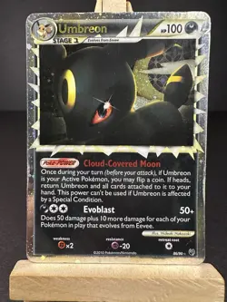 Umbreon Prime 86/90 Undaunted - Pokemon TCG - DMG - 2010 - Image 1