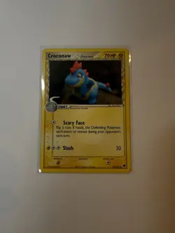 Pokemon TCG Croconaw (Delta Species) EX Dragon Frontiers 27/101 Regular Uncommon - Image 3