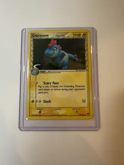 Pokemon TCG Croconaw (Delta Species) EX Dragon Frontiers 27/101 Regular Uncommon - Image 4