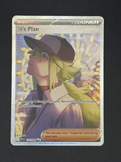 Pokemon TCG N's Plan 170/086 Black Bolt Special Illustration Rare - Image 1