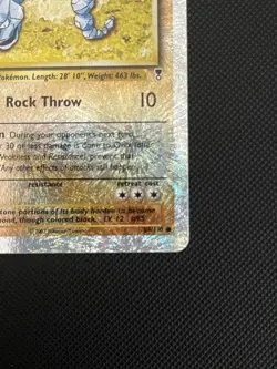 Onix 84/110 Pokemon Legendary Collection Reverse Holo LP - Image 5
