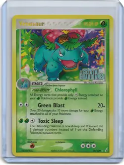 Pokemon TCG Venusaur Reverse Holo Rare 28/100 Crystal Guardians LP - Image 1