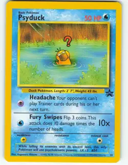 Psyduck - #20 WOTC Black Star Promo - Pokemon TCG - 2000 - Image 1