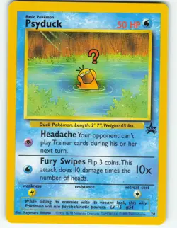 Psyduck - #20 WOTC Black Star Promo - Pokemon TCG - 2000 - Image 1