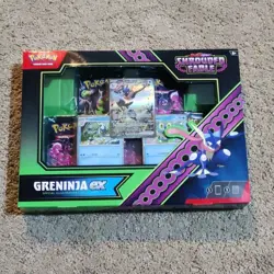Pokemon TCG Shrouded Fable Greninja Ex Collection Box - Sealed - Image 1