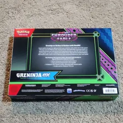 Pokemon TCG Shrouded Fable Greninja Ex Collection Box - Sealed - Image 4