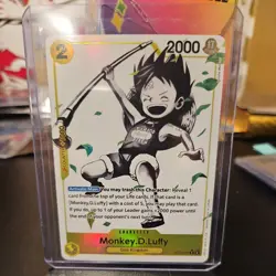ST13-014 Monkey.D.Luffy C Alt Art One Piece TCG English Card - Image 1