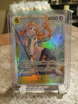 One Piece TCG Nami Japanese EB03-053 SR Heroines Edition Super Rare (B) - Image 1