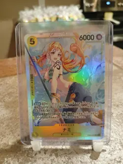 One Piece TCG Nami Japanese EB03-053 SR Heroines Edition Super Rare - Image 1