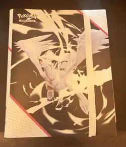 Pokemon TCG WHITE FLARE RESHIRAM Card Binder/Along with Two Empty Tins - Image 1