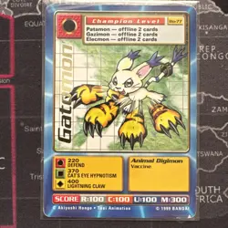 Digimon Card Lot 6, 1999 Bandai - Image 3