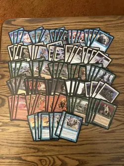 Mtg Stronghold Lot x100 - Magic the Gathering Mtg Cards Stronghold Edition - Image 1