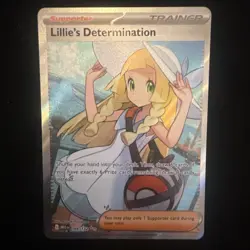 Pokemon Lillies Determination Mega Evolution Card 169/132 Near Mint Condition - Image 1