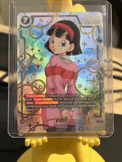Videl FS02-10 1st Anniversary Promo Alternate Art Dragon Ball Card Fusion World - Image 1
