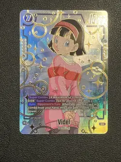 Videl FS02-10 1st Anniversary Promo Alternate Art Dragon Ball Card Fusion World - Image 2