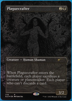Plaguecrafter (Secret Lair Promo) FOIL NM MTG MAGIC CARD (507027) ABUGames - Image 1