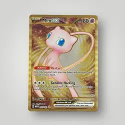 Pokemon TCG Mew ex - (151 Metal Card) 205/165 Sv: Scarlet & Violet 151 - Image 1